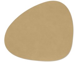 LIND DNA Corduroy placemat curve 37x44cm khaki
