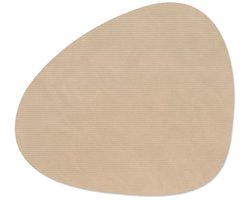 LIND DNA Corduroy placemat curve 37x44cm sand