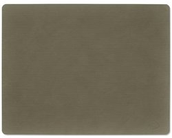 LIND DNA Corduroy placemat square 35x45cm army green