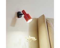 Lindby - buitenspot - 1licht - IJzer - H: 18 cm - E27 - oranje, zwart