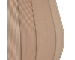 Lindby - Hanglamp - 1licht - Stof - H: 38 cm - E27 - beige