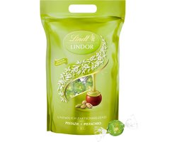 Lindt LINDOR Chocoladeballetjes Pistache zak van 1 kg - 78 Chocolade Bonbons - Geschenkverpakking - Dubai Chocolade - Vaderdag