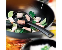 Line, keukenhulp van nylon, lepel voor gecoate potten en pannen, hittebestendig en vaatwasmachinebestendig,