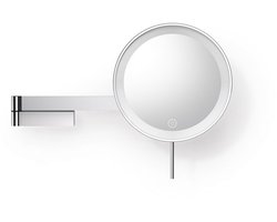 Linea Led Make Up Spiegel Wand | Grijs | Staal