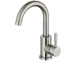 LINEA UNO - Skar - RVS - Wastafelkraan / Draaibaar - - 201362