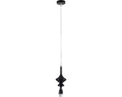 Linea Verdace - Hanglamp LED Aladdin 1Xe27 Zwart Zonder Kap
