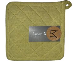Linen & More - 2 Pannenlappen - Pampas