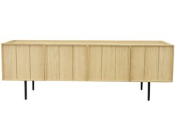 LINES - Tv-meubel met 4 deuren van hout L160cm