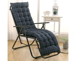 LINGXIYA Sun Lounger Cushions Replacement Pad,Sunbed Chaise Lounge Chair Cushion Garden Swing Cushion with High Backrest for Patio Beach Outdoor