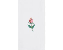 Linnen-achtige gastendoek 17" x 12" - Bloemenmist voor het bedienen van gasten - 500 stuks