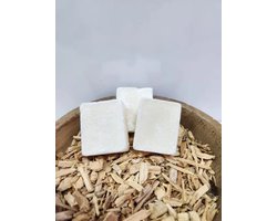 Linnen - Amberblokjes - 3 stuks - Geurblokjes - Huisparfum - Kerst - Sinterklaas - Cadeau