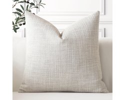 Linnen Kussenhoezen in Pure Kleur - Luxe Woon- en Slaapkamer Decoratie