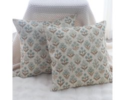 Linnen Kussenslopen - Hoge Kwaliteit - Set van 2 - 40x40 cm