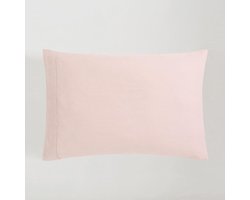 Linnen Kussenslopen - Steen Gewassen - Comfortabele Slaap - 100% Frans Linnen - Queen Maat - Blush