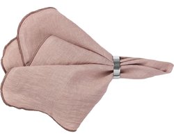 Linnen servet Gracie Fawn-Roze // Broste Copenhagen