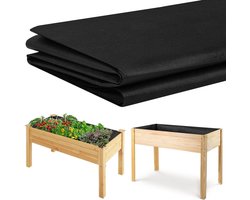Linnen voor Grote Groentetrays, Geschikt voor Verhoogde Plantenbakken en Kruidenboxen, Duurzame Kweekzakken 160 x 290 cm