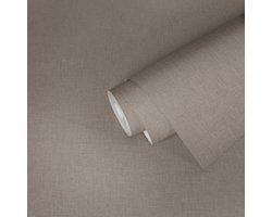LINNENLOOK BEHANG | Landelijk - beige taupe - A.S. Création Metropolitan Stories