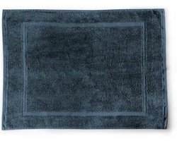 LINNICK Pure Hotel Badmat - 100% Katoen - ocean blue - 50x70cm