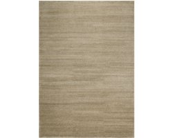 Lino Heritage Taupe Vloerkleed 200x300cm - Handgeknoopt Luxe Tapijt - 100% Handgesponnen Wol - 15mm dik - 4,5kg/m² - 57800 knopen/m² - Tapijt Woonkamer - Eetkamer - Slaapkamer