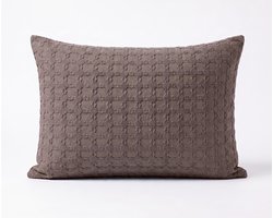 Linolux Home Kussenhoes - 40x60 cm - Taupe