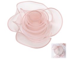 Lint - Decoratielint voor boeketten - Cadeaulint - DIY-accessoires - Decoratief lint - Geschikt voor het versieren van boeketten, cadeaus, hoofddeksels en kleding - Roze - 4*900cm