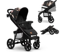 Lionelo Annet Plus 2 in 1 Kinderwagen – Verstelbaar & Inklapbaar – XXL Zonnescherm – EVA Wielen – Inclusief Accessoires – Tot 22 kg – Vanaf 0 Maanden