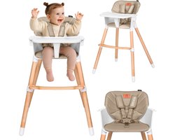 Lionelo Koen - Kinderstoel - 5-punts veiligheidsgordel - antislip voetjes - draagvermogen van 30 kg