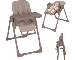 Lionelo Linn Plus – 2 in 1 Kinderstoel met Wipstoelfunctie – 6 Hoogtestanden – 3 Rugleuningposities – 3 Standen Voetensteun – 5-Punts Gordel – Compact Opvouwbaar – Tray met Inzet & Houder – Voorwielen – PU Bekleding – Vanaf Geboorte tot 15 kg