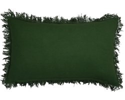 Lioni Garden Groen Kussen | 30 X 50 | Sierkussen Voor Woonkamer Of Slaapkamer