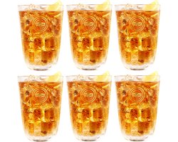 Lipton Ice Tea Glazen - Stapelbaar - 370 ml - 6 stuks