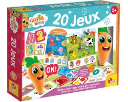 Lisciani - Carotina Baby - 20 Jeux + stylo parlant