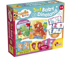 Lisciani - Carotina Baby - Baby 3 in 1 dinoland