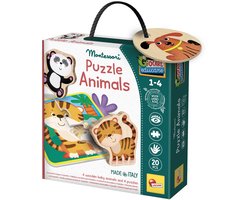 Lisciani montessori baby wood puzzle animals