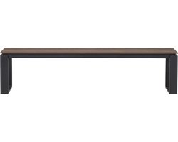 Lisomme Abel tuinbank donkerbruin - 180 x 43 cm