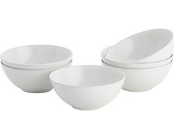 Lite-Body Kom - 500ml - set van 6 - Wit