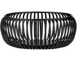 Lito Schaal Black Small | Zwart | Staal