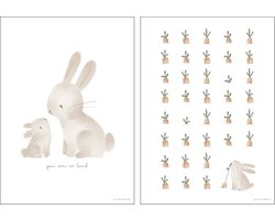 Little Dutch Baby Bunny - Poster - A3