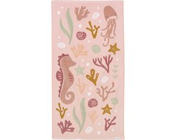 Little Dutch badlaken - strandlaken Ocean Dreams Roze 60x120cm