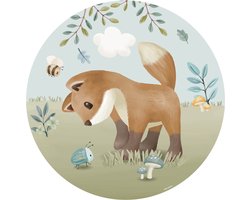 Little Dutch Behangcirkel - Forest Friends 100 cm