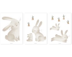 Little Dutch Muurstickers - Baby Bunny