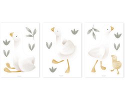 Little Dutch Muurstickers - Little Goose - 3 Sheets