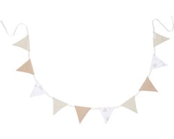 Little Dutch Newborn Naturals - Slinger - Biologisch katoen - Beige konijntjes - 200 cm