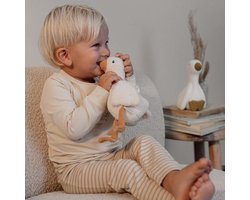 Little Dutch Pyjama - Maat 98/104 - Pyjama kinderen Jongens & Meisjes - Beige - Night Baby Goose