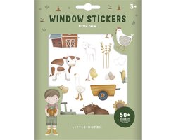 Little Dutch - Raamstickers - Boerderij