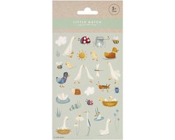 Little Dutch Stickervel - Little Goose - 28 stickers - Peuter en kleuter speelgoed - Knutselen - Speelgoed kinderen - Voor meisjes en jongens - Vanaf 3 jaar