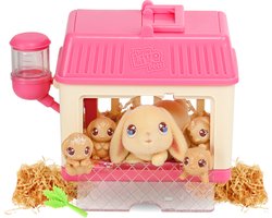 Little Live Pets - Mama Surprise Mini - Mama Konijntje krijgt 2 baby's en soms wel 3 óf 4 baby's