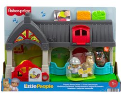 Little People Vriendelijke Paardenstal - Speelfiguur