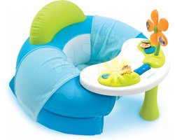 Little Smoby Cosy Seat Blauw met activity center opblaaszitje