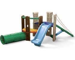 Little Tikes Klimrek met Glijbaan en Speeltunnel - Speeltoestel