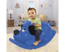 Little Tikes - Rocking Puppy - Schommelwip - Wipwap Voor Binnen en Buiten - Blauw